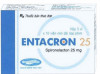 Thông tin thuốc ENTACRON (Spronolacton 25mg)