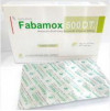 Thông tin thuốc Fabamox 500 DT (Amoxicilin 500mg)