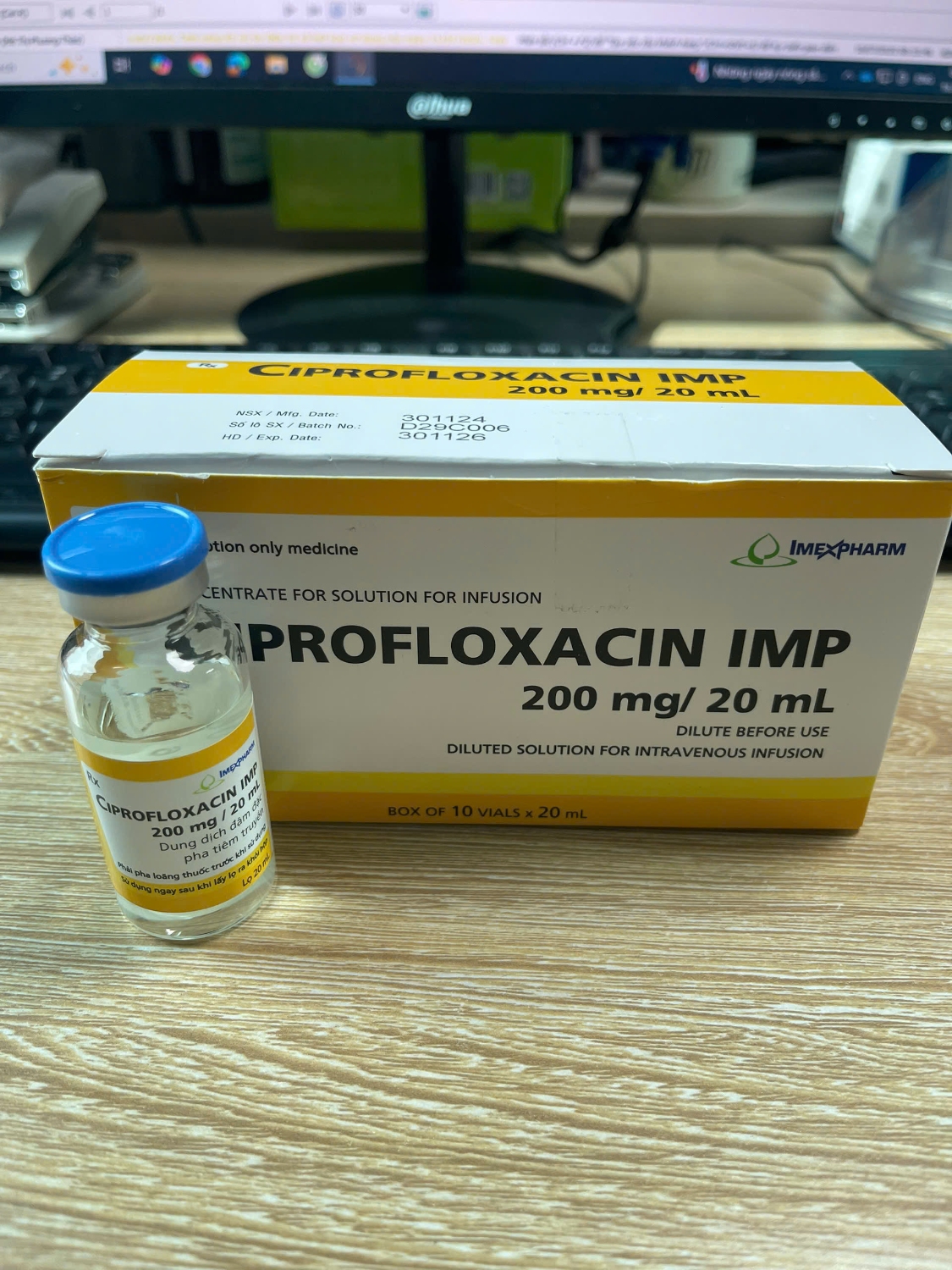 Kháng sinh Ciprofloxacin 200mg