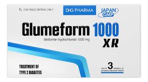 Thuốc điều trị đái tháo đường GLUMEFORM 1000 XR Metformin hydroclorid 1000mg