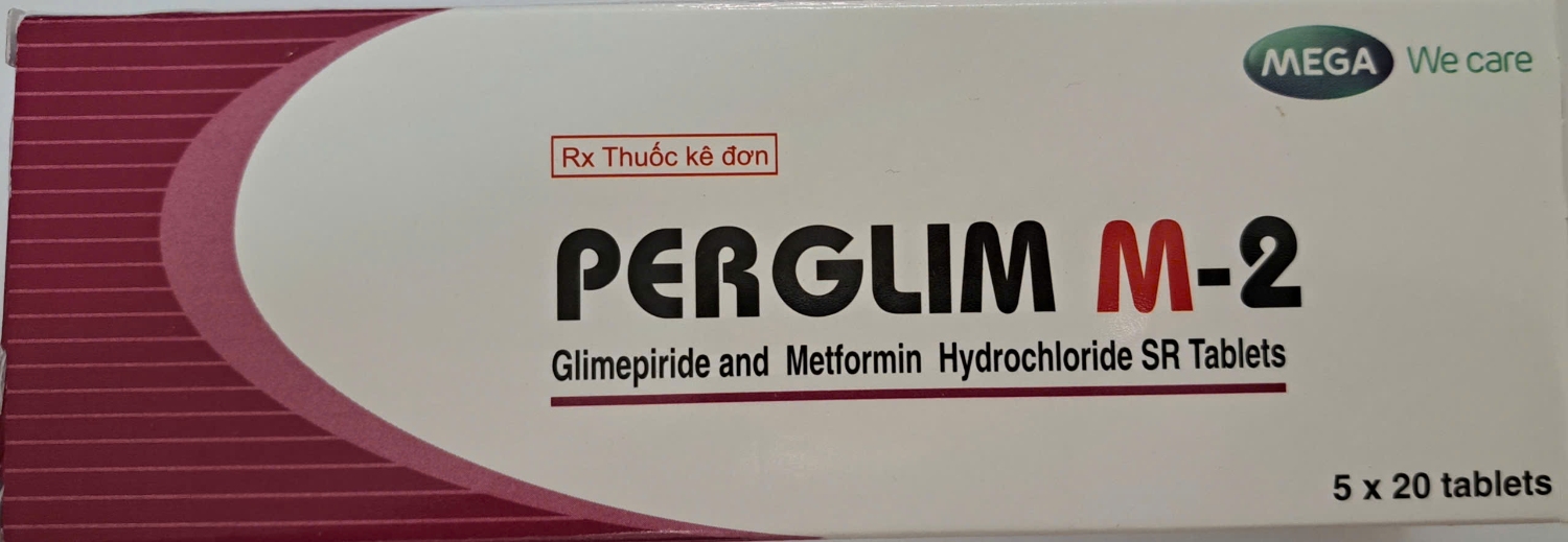 Thuốc điều trị đái tháo đường PERGLIM M- 2